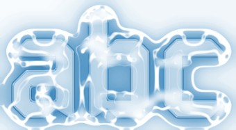 Frosty Ice Text Logo Generator