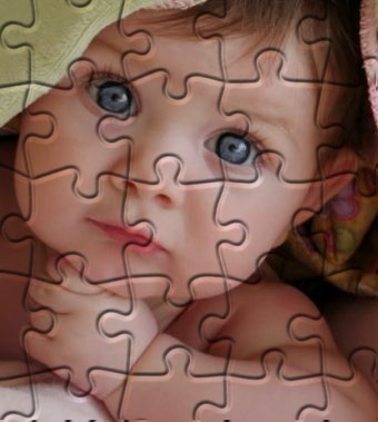 Jigsaw Puzzle Photo Effect 1
