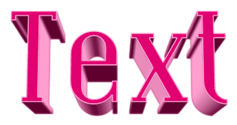 3d text logo maker transparent background