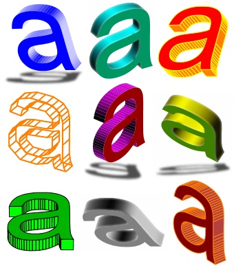 xara 3d text maker