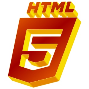 html5 logo 3d