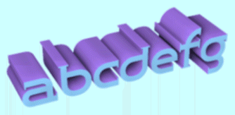 3d text gif maker