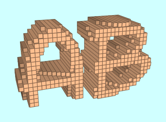 3D Blocks Text Effect 1