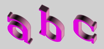 bubble 3d font generator